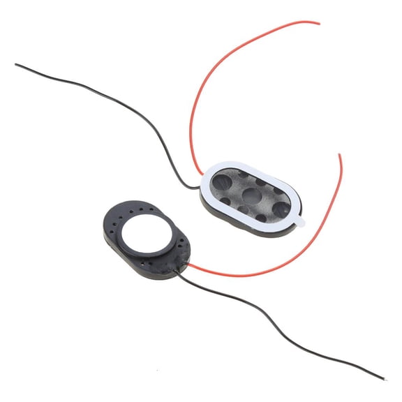 Jesscasday 2pcs Mini Audio 2415 8ohm 1W Loudspeaker with Cable for Notebook DIY Repair