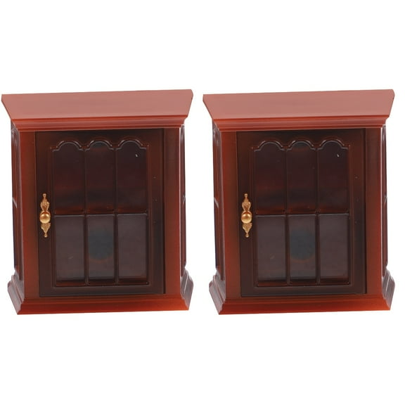 2 Pieces Simulation Furniture Mini House Decoration