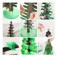 thumbnail image 1 of 2pcs Mini Christmas Tree Magic Growing, Paper Tree DIY Growing Kit/Ornaments Decoration Toy Novelty Xmas Gift Boys Girls Science Kits & Toys Learning Guide, 1 of 8