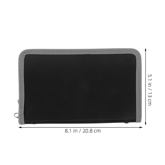 2-Pack Mini Coupon Organizer Wallet with Expandable Accordion File for Receipts, Cards, , and Ticket Storage