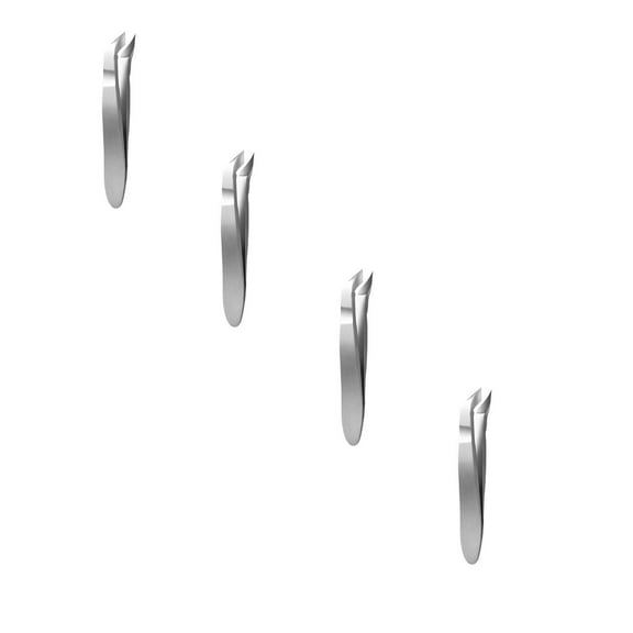 2pcs Mini Cuticle Cutter Mini Cuticle Trimmer for Manicure and Pedicure Stainless Steel Cuticle Nipper Precise Pointed Tip Cuticle Clipper for Trim Nail & Finger Toe Dead Skin Remove