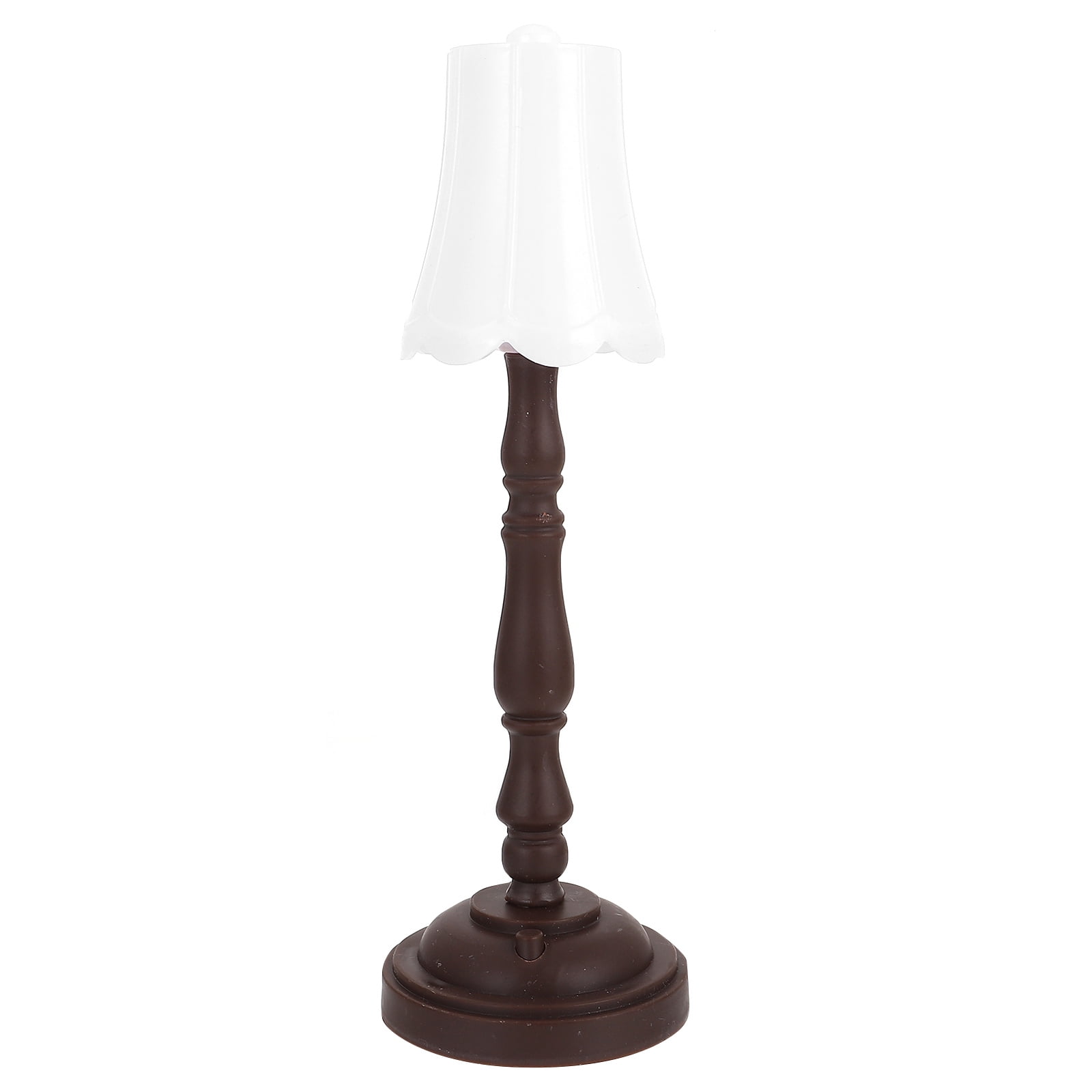 2pcs Mini Floor Lamp Model Mini House Miniature LED Lamp Miniature ...