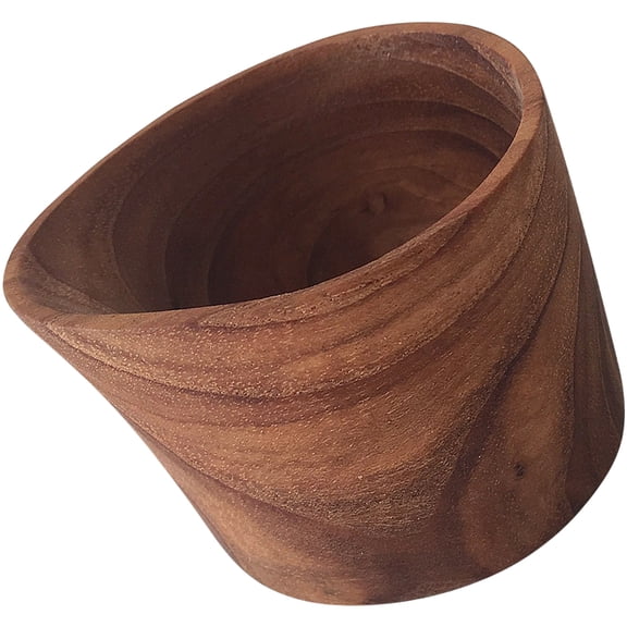 2pcs Mini Wooden Tea Cups Set Handmade Natural Solid Wood Portable Drinking Mugs for Household Use