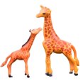 2pcs Miniature Giraffe Statues Mini Giraffe Figurine Micro-landscape