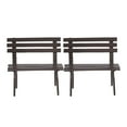 thumbnail image 1 of 2pcs Mini Park Bench for Doll House Decoration Small Garden Furniture Micro Landscape Model, 1 of 8