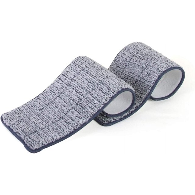 2pcs Mop Replacement Pads Set of 2 Wet Dry Mop Pads for Self Cleaning