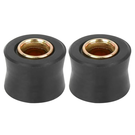 2pcs Motorcycle 10mm Rear Shock Absorber Cushion Rubber Ring Shock Absorber Bushing