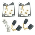 2pcs Motorcycle Carburetor Repair Kits Metal & Rubber For Virago 750
