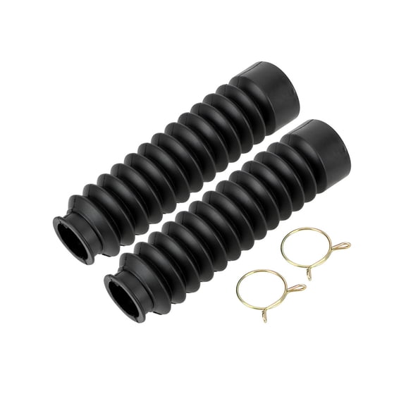 2pcs Motorcycle Front Fork Cover Gaiters Boot Rubber Shock Protector Dust Guard for ZJ125 125 CG125 Shock Absorbers