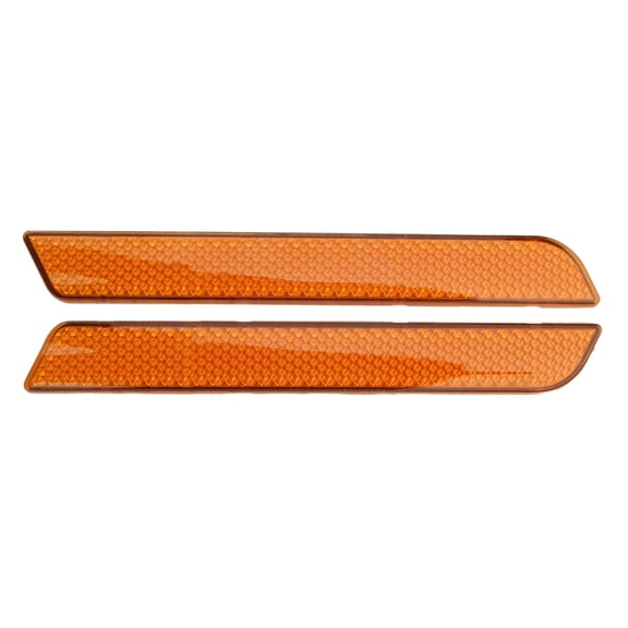 2pcs Motorcycle Front Fork Reflector Lower Legs Slider Trim Reflector Quick Installs Suitable for 2014-Up 2 Sizes