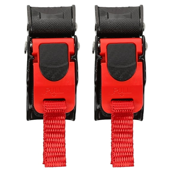 Black Quick Release Buckles for Motorcycle Helmets Chin Strap Attachments 2pcs