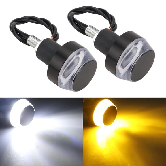 2pcs Motorcycle LED Handlebar Lights for Turn Signal LED Lights Handlebar Grips