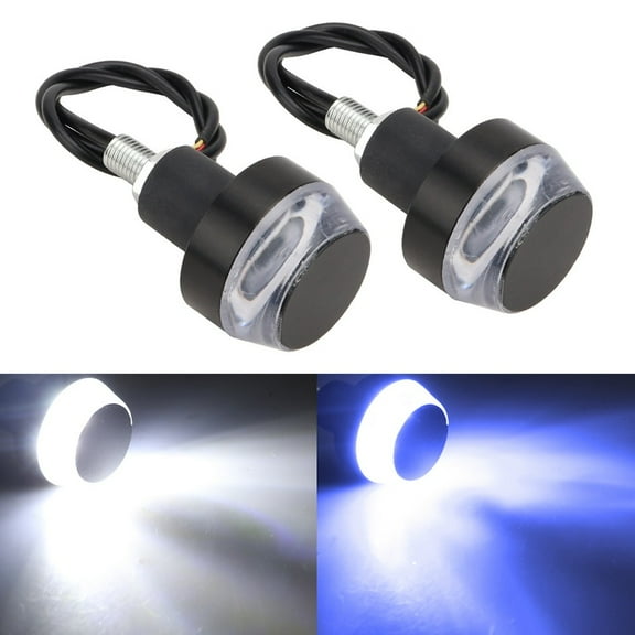 2pcs Motorcycle LED Handlebar Lights for Turn Signal LED Lights Handlebar Grips