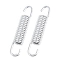 thumbnail image 1 of 2pcs Motorcycle Moterbike Silver Tone Main Stands Bracket Kickstand Return Spring for JH70, 1 of 4