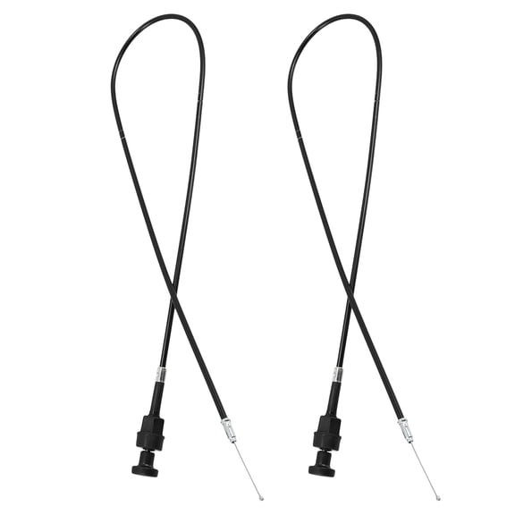 2pcs Motorcycle Throttle Choke Cable Compatible for PW5050 Dirt Bike Push Pull Choke Cable Motorcycle Choke Control Wire, Motorcycle Throttle Cable