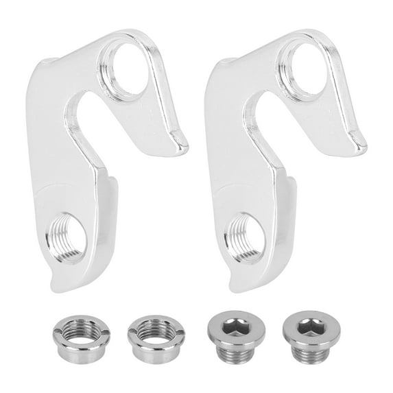 2pcs Mountain Bike Bicycle Derailleur Hanger Aluminium Alloy Derailleur Hanger Tail Hook for Motachie BMW Dahon
