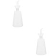 thumbnail image 1 of 2pcs Multi-function Oil Bottle Clear Oil Container Vinegar Storage Bottle Kitchen Seasoning Bottle, 1 of 6