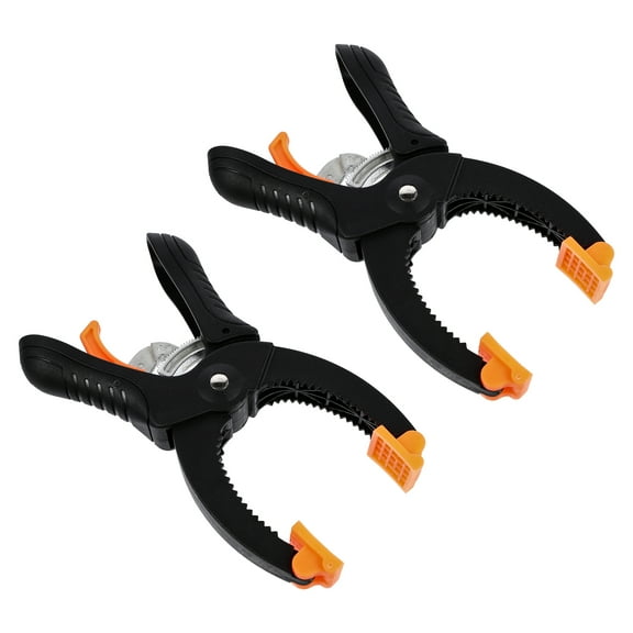 TABLZONE Quick Release A-Shaped Clamps 2Pcs 6.76X1.97X0.83In Black PE