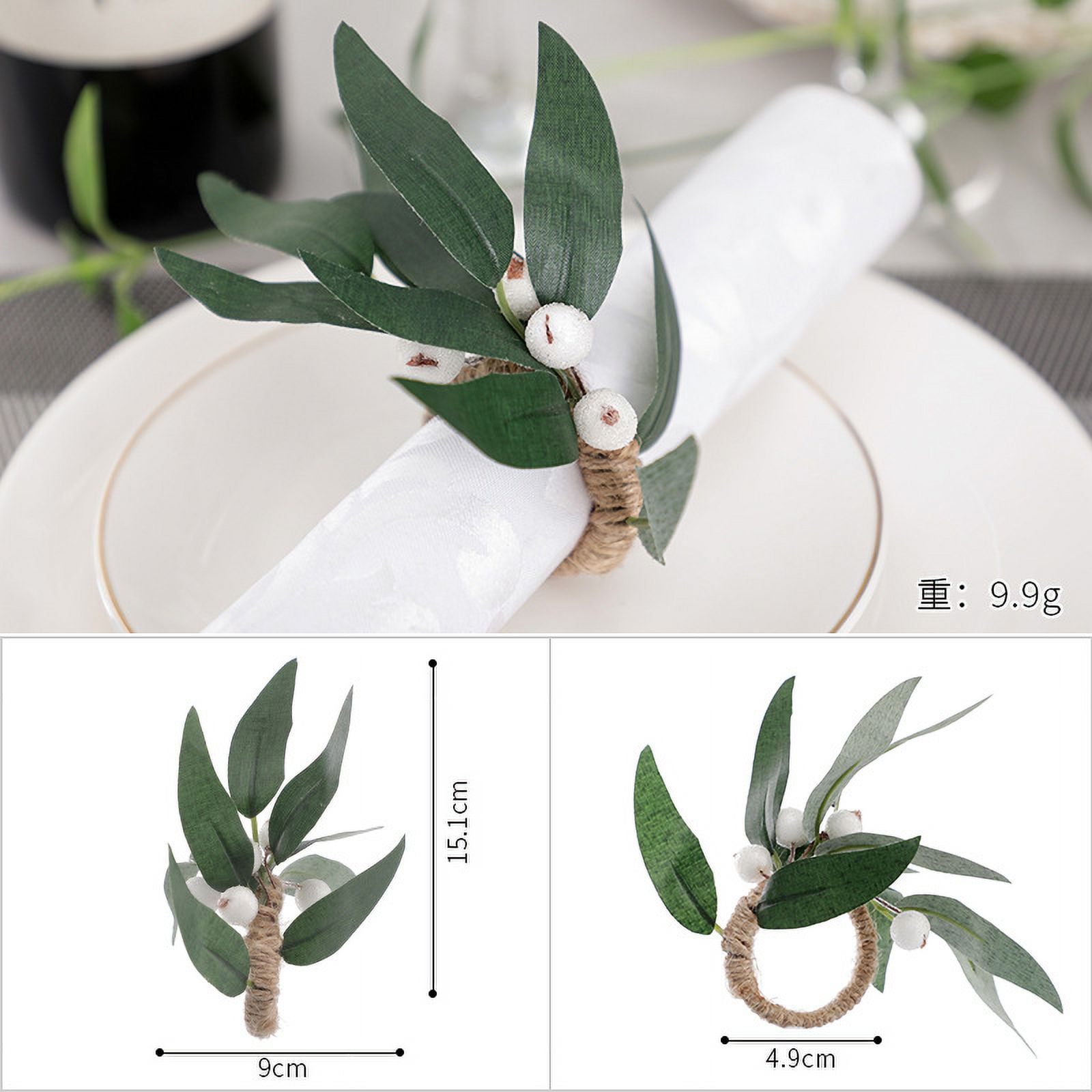 Leaf hot sale napkin ring