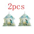 thumbnail image 1 of 2pcs Nativity Scene Pendant Ornaments, Detailed Christmas Religious Decorations for Xmas Tree, Mantel & Home, Meaningful Jesus Birth Hanging Decor for Holiday & Church Use, 3.15*3.15in, A, 1 of 6