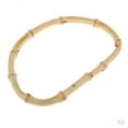 thumbnail image 1 of 2pcs Natural Bamboo Bags Handles Replacement Strap DIY Sewing Crafts Making, 1 of 7