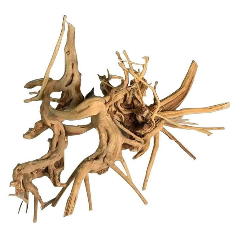 Aquarium wood deals decor