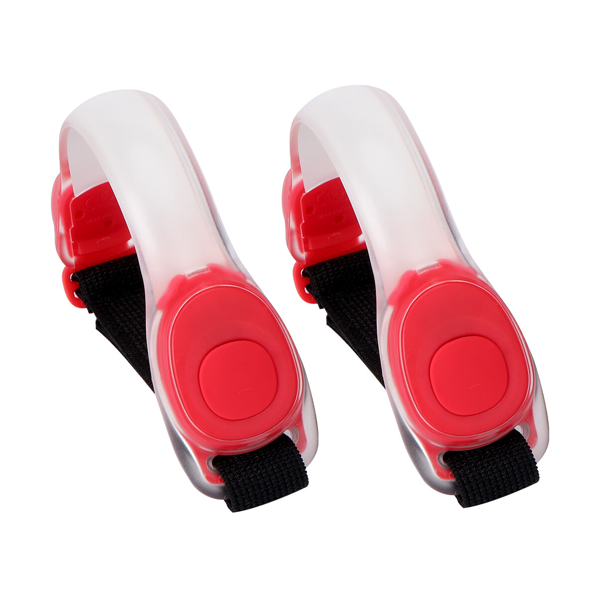 2pcs Night Running Lamp Safety Fluorescent Bracelet Lamp Luminous Arm