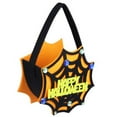 thumbnail image 1 of 2pcs Non-Woven Treat Bags Cute Halloween Pattern Totes Party Bags with Handles for Kids' Halloween Trick or Treat Party Favor Supplies, 1 of 5