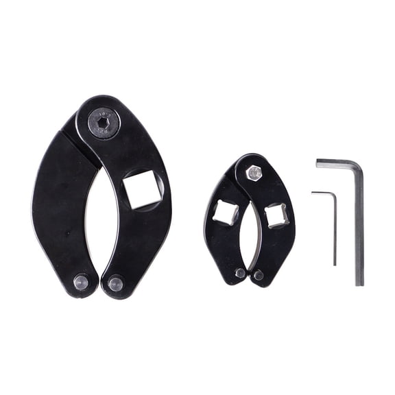 1266 7463 Adjustable Wrench Nut Spanner Wrench Tool Remove Nut for Hydraulic Cylinders Repair Accessories