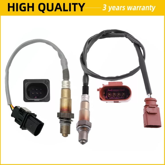 2pcs O2 Sensor Up+Down For VW CC Jetta Touareg Audi A4 TT 234-5019 234-4829