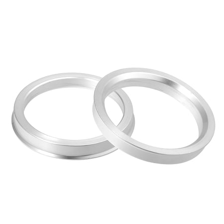 2pcs OD 71.6mm to ID 60.1mm Aluminium Alloy Car Auto Hub Centric Rings Wheel Bore Center Spacer