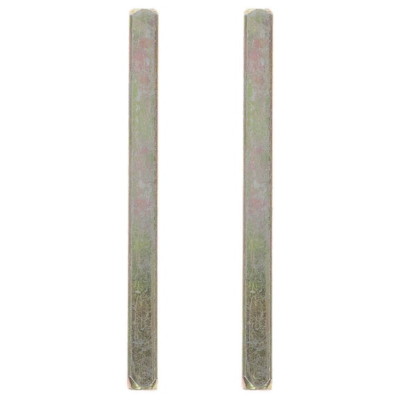 2pcs Old Door Knob 65mm Iron Replacement Straight Knob Spindle Accessory