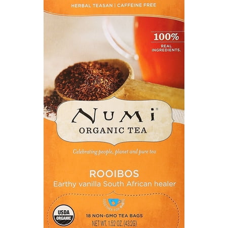 2pcs Organic Tea Herb Red Bsh Rooibos, 18 ct