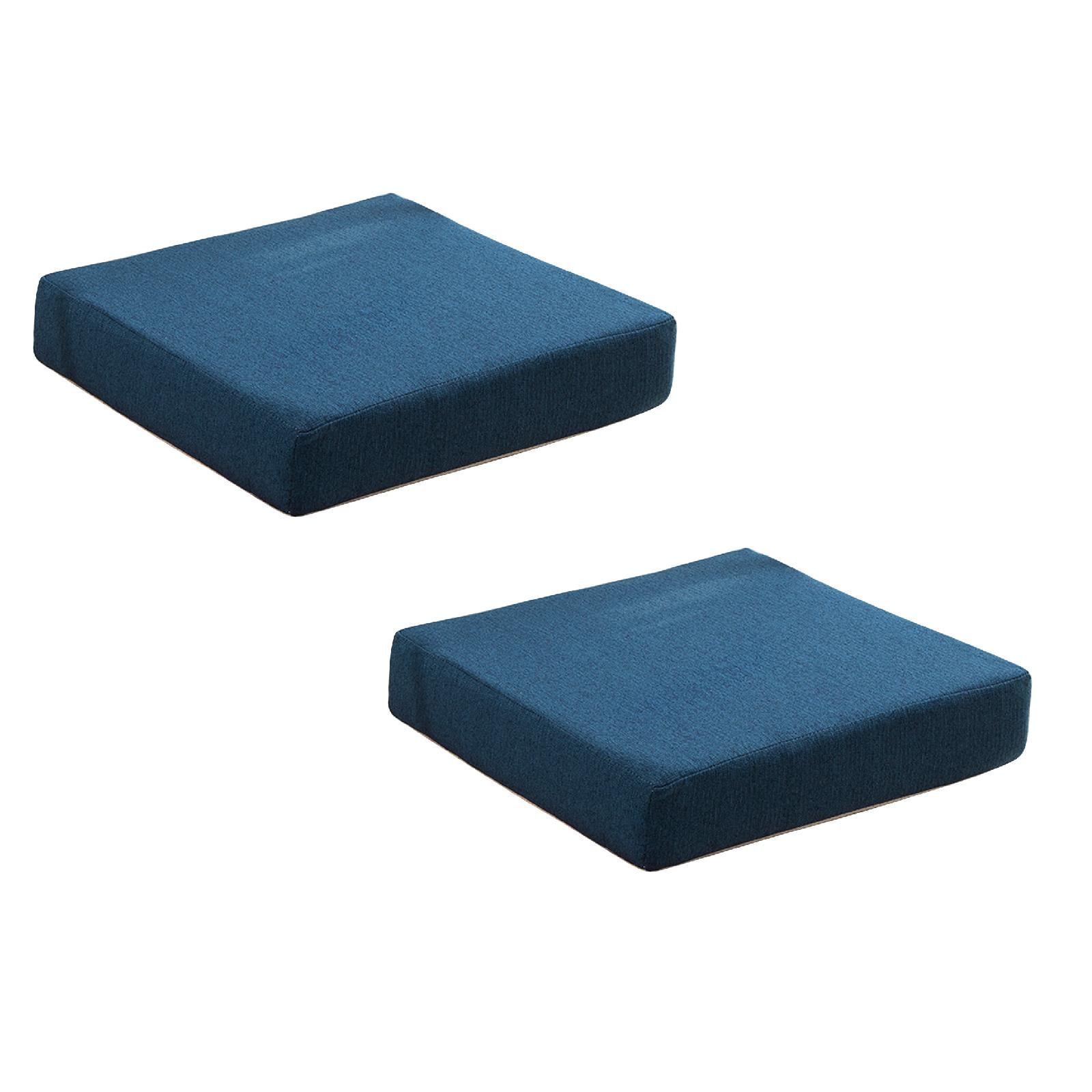 2pcs Outdoor Cushions for Patio Furniture, Non-Slip High Memory Sponge Patio Seat Cushions Replacement,Soft Outdoor Chair Pads,Seat Cushion for Couch Sofa Garden Home