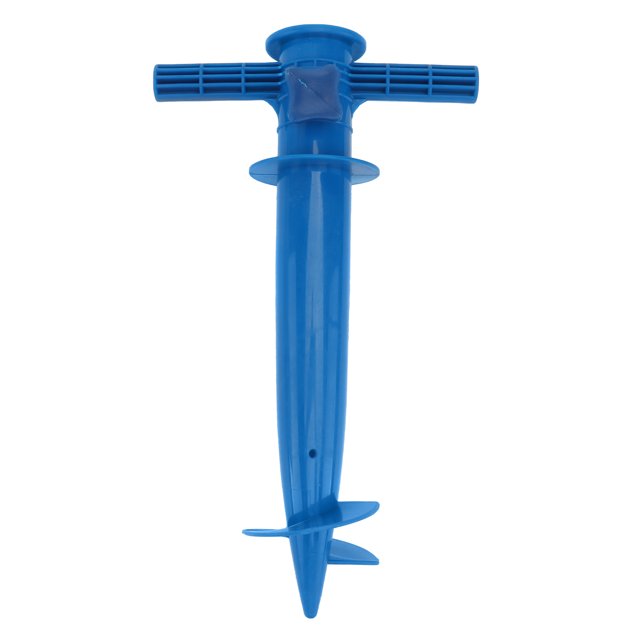 2pcs Outdoor Umbrella Ground Augers Beach Umbrella Fixing Anchors