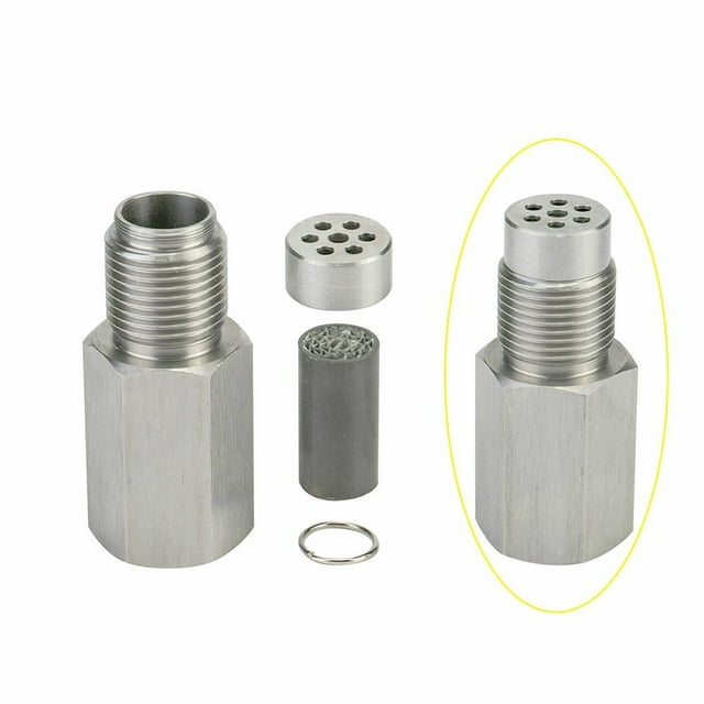 WYPWCX 2pcs Small Oxygen O2 Sensor Mini Catalytic Converter
