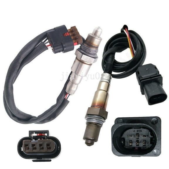 2pcs Oxygen O2 Sensor o2 1&2 for Ford Focus 2015 2016 2017 2018 1.0L Upper+Lower