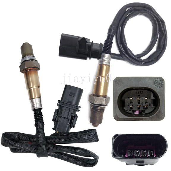 2pcs Oxygen Sensor Up+Down For 2013-2015 for Audi Q5 2.0L Only fit Flex Fuel Engine