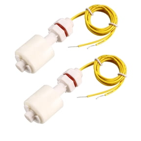2pcs PP Float Switch M10 57mm Vertical Liquid Water Level Sensor for Tank Pool