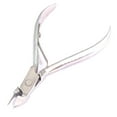 2pcs PROFESSIONAL STAINLESS STEEL CUTICLE NIPPER 1/2 JAW