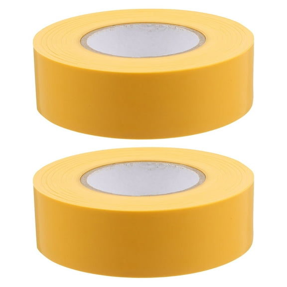 2pcs PVC Non-Adhesive Tape For Marking And Decoration Colored Tape Rolls Barrier Tape Flag Non-Adhesive Tape Indoor Non-Adhesive Tape
