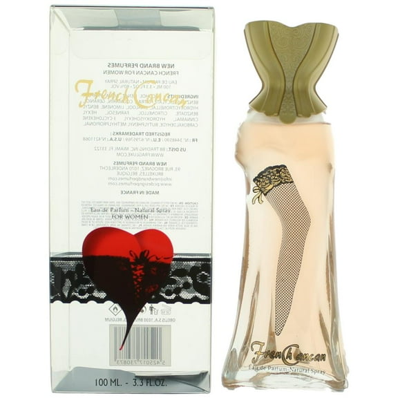 2pcs Pack French Cancan by New Brand, 3.3 oz EDP Spray for Women