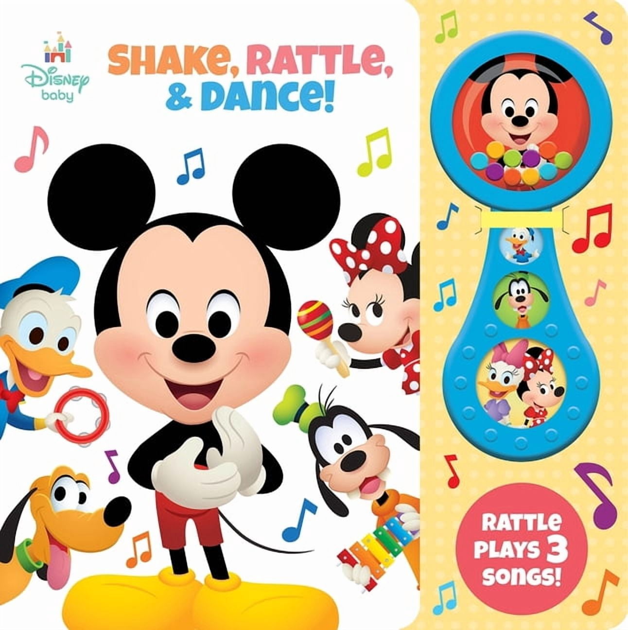 Disney Baby: Shake, Rattle, & Dance! Sound Book, (Paperback)