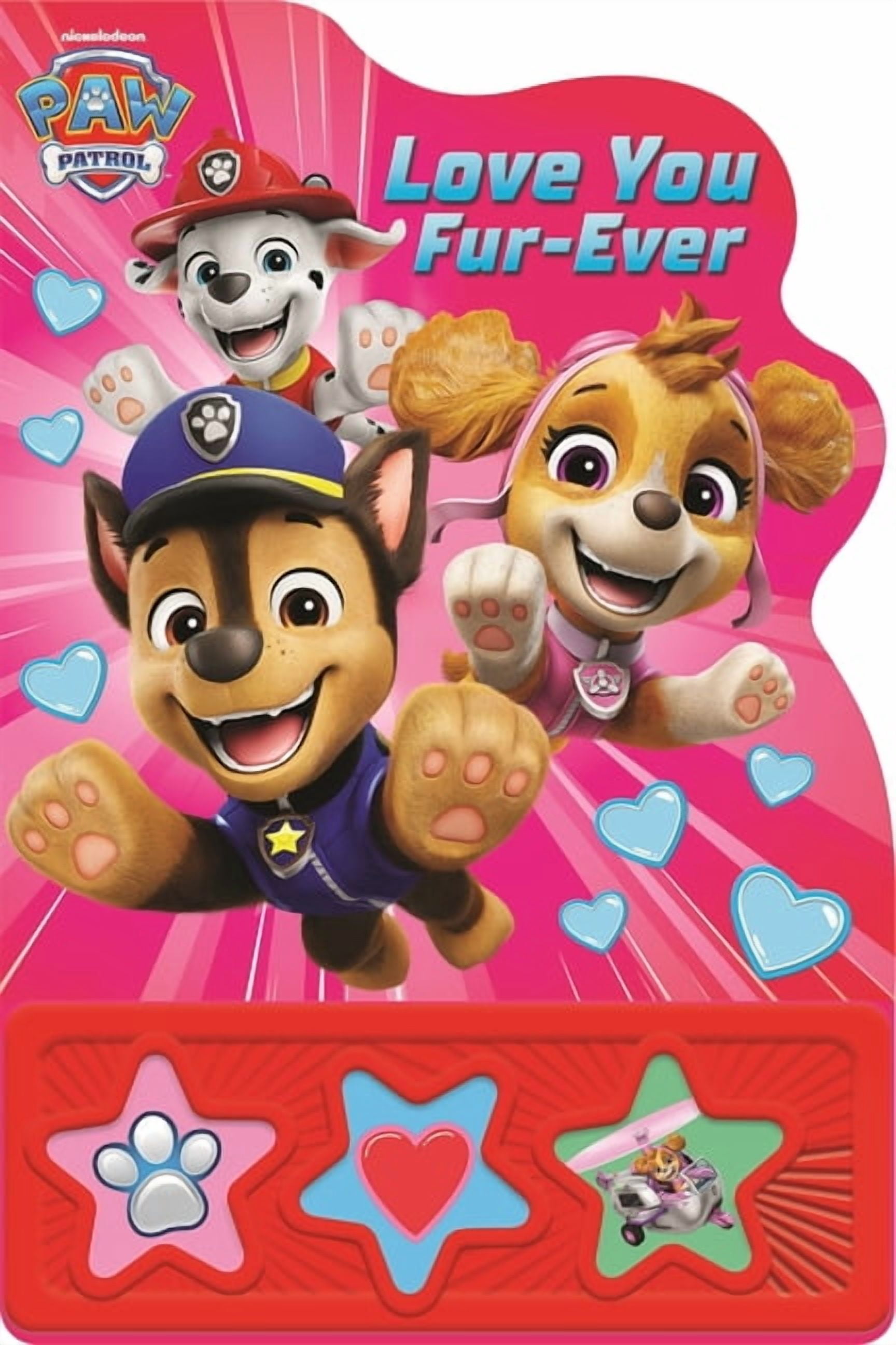 Paw Patrol: Love You Fur-Ever Sound Book, (Paperback)