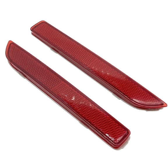 2pcs/Pair Rear Bumper Reflector Light Left Right For Nissan For Sentra Murano 2020-2022 Brake Lamp Stop Signal Lamp Accessories