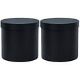 thumbnail image 1 of 2pcs Paper Flower Arrangement Packaging Box: Cylindrical Paperboard Flower Gift Boxes Florist Bouquet Packaging Box for Home Wedding Birthday Gift Decoration, 1 of 8