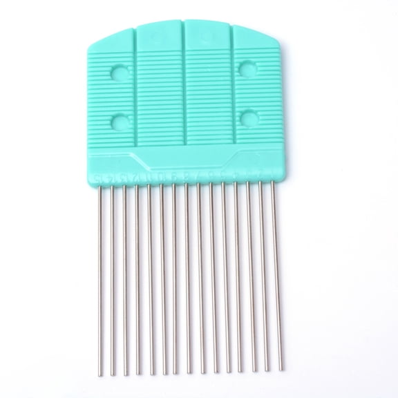 2pcs Paper Quilling Combs Paper Craft Tool Turquoise 140x80x7mm