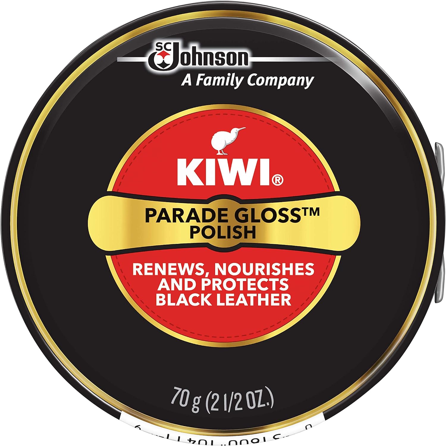 2pcs Parade Gloss Shoe Polish - Black - 2.5 oz. - Large