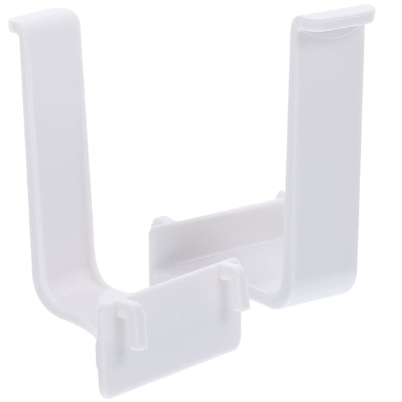 FONDOTIN ABS White Pegboard Cup Holder Organizer for Bathroom and Kitchen Storage, Hanging Cup Holders Accessories