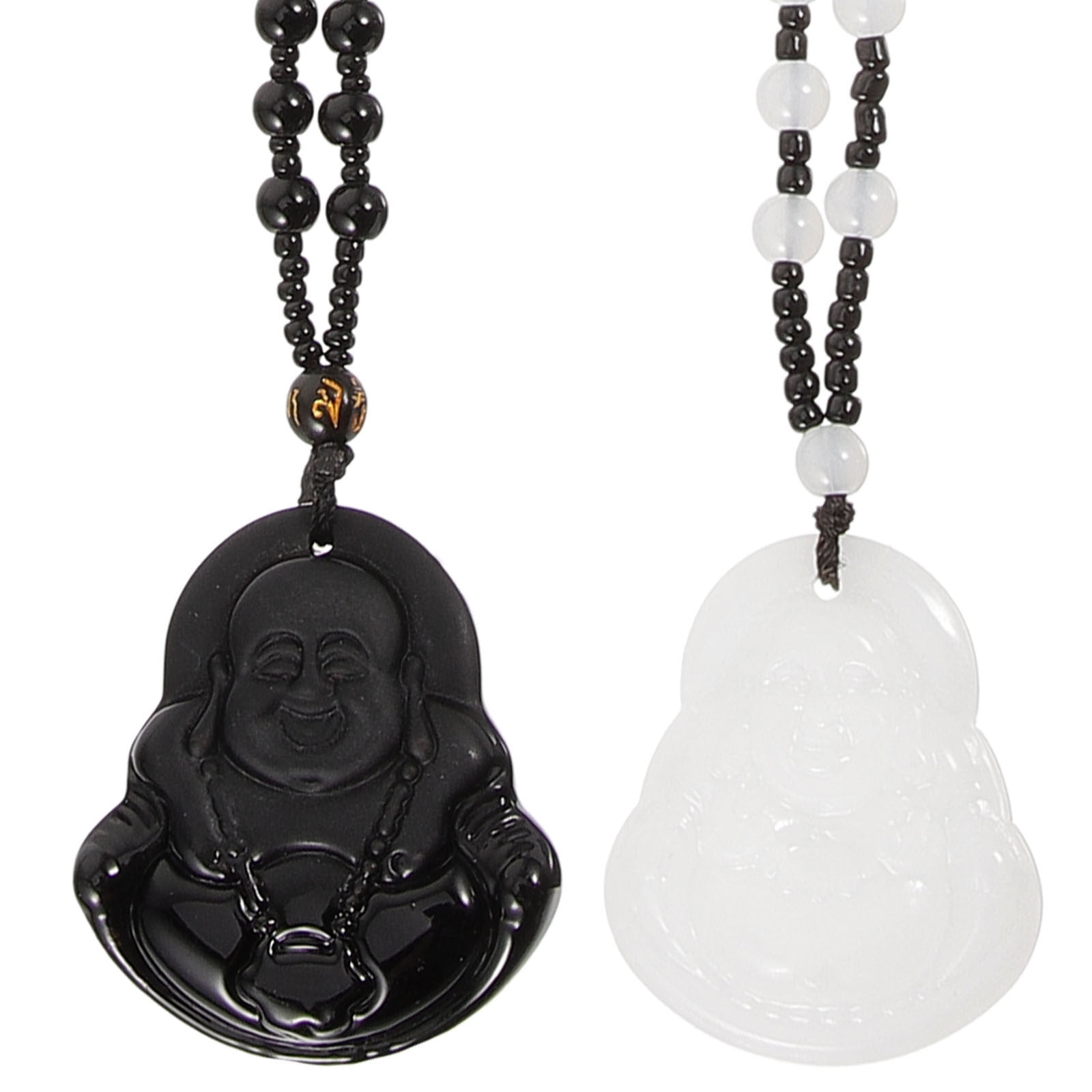Black Obsidian Buddha Necklace - Jewellery - The Hidden Gem - Holistic Gift  Shop in Stockport
